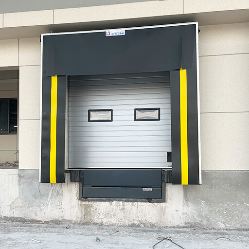 mechanical dock shelter