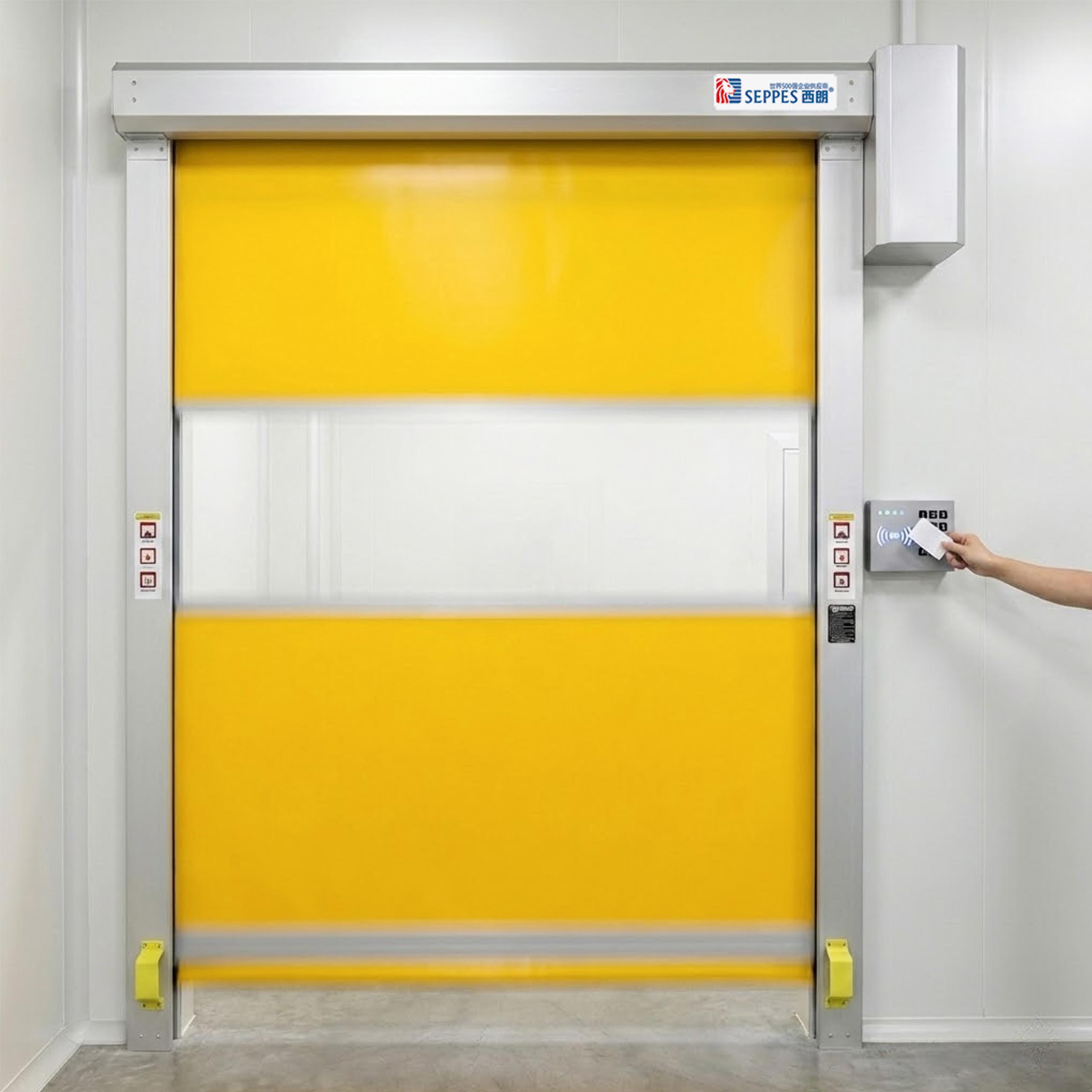 card open high speed door