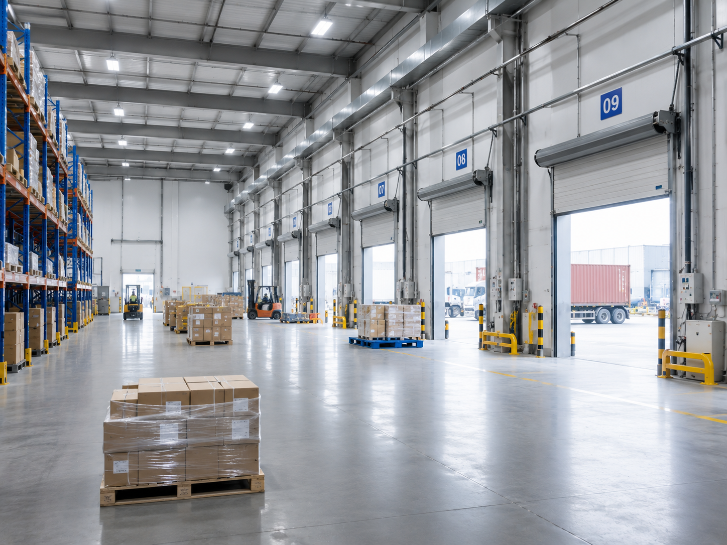 E-commerce & Distribution Centers roll up door manufacturers