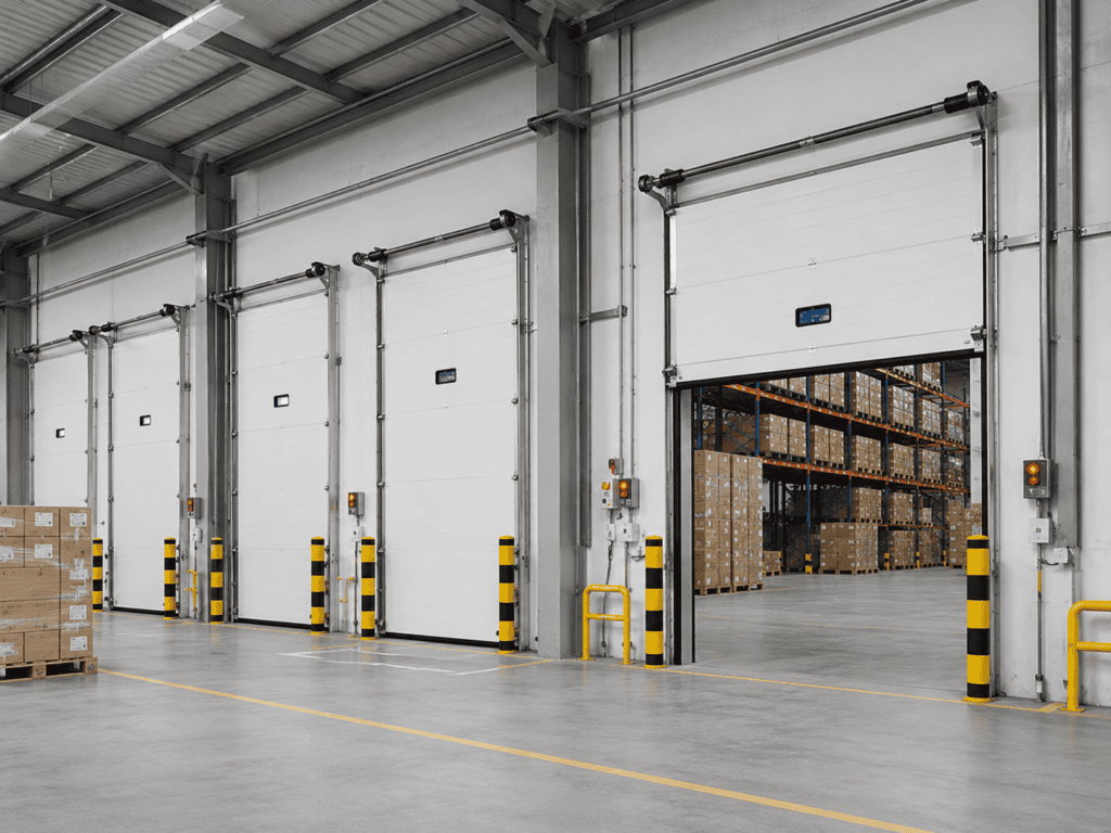 Warehousing high speed industrial doors