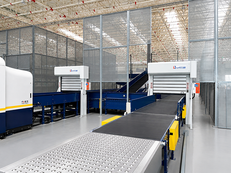 SEPPES automated conveyor system door