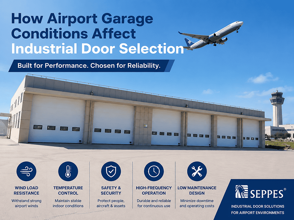 How Airport Garage Conditions Affect Industrial Door Selection