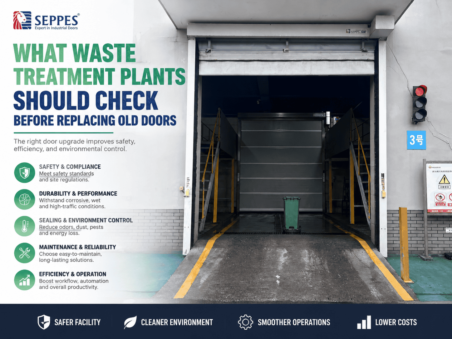 What Waste Treatment Plants Should Check Before Replacing Doors
