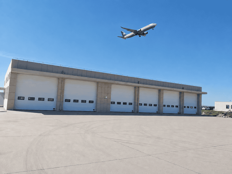airport garage doors