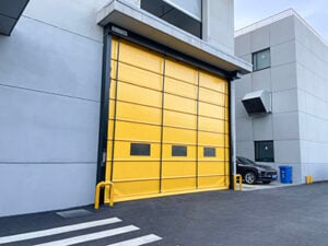 high speed fold up door