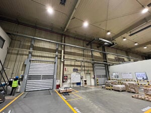 high speed garage door