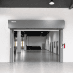 high speed door with access control