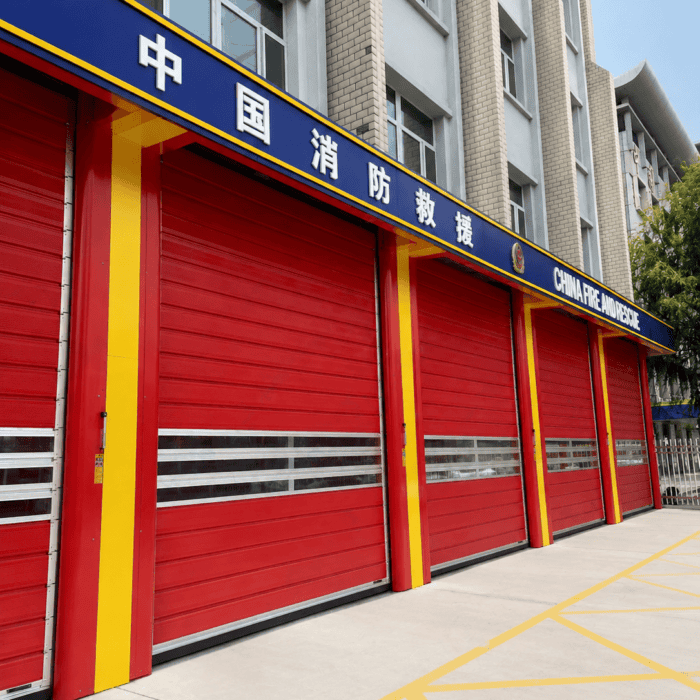 Fire Station Roll Shutter