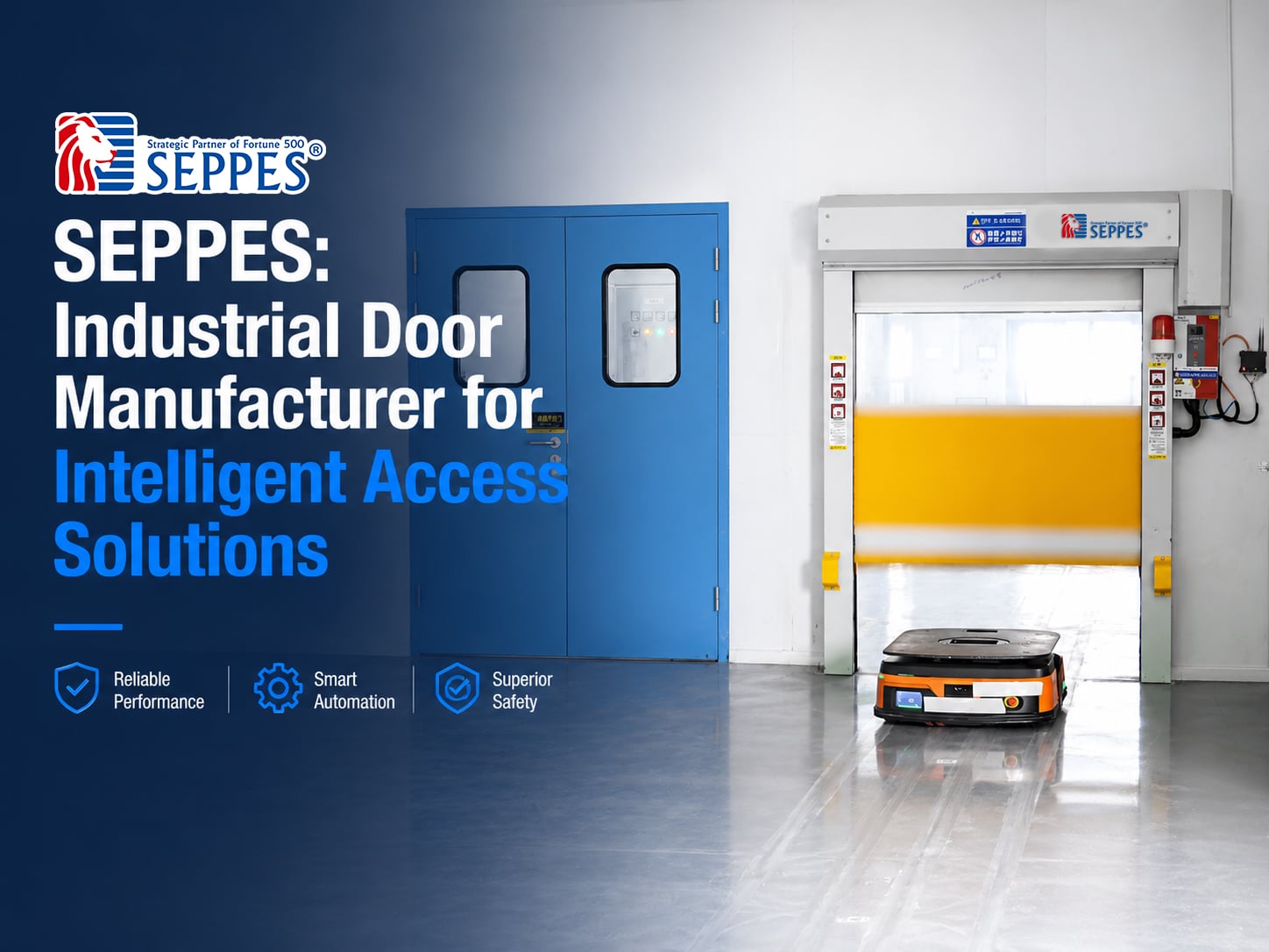 SEPPES-Industrial Door Manufacturer for Intelligent Access Solutions
