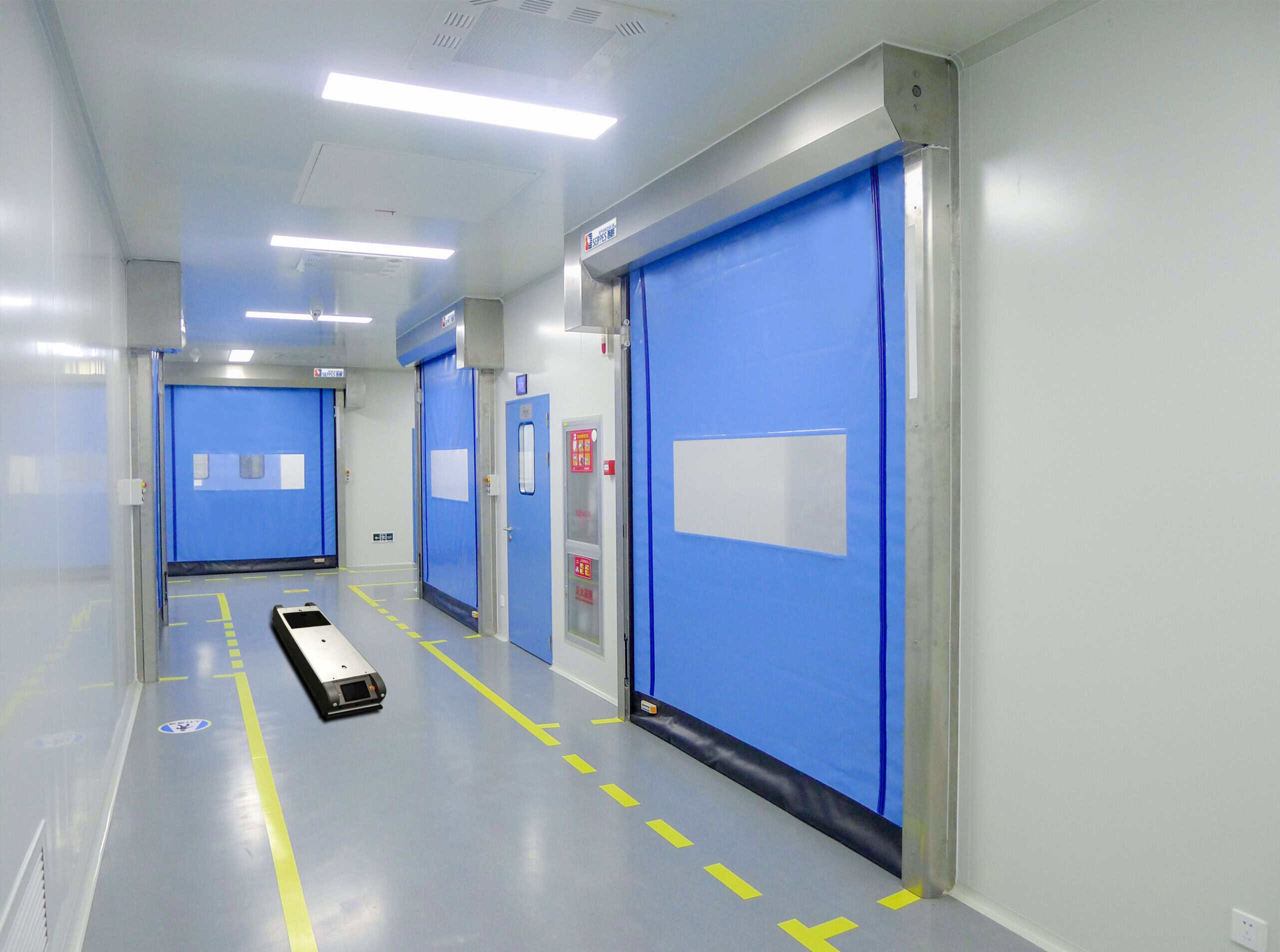 SEPPES cleanroom high-speed door project