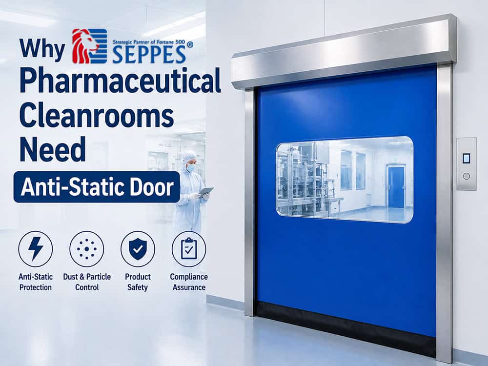 Why Pharmaceutical Cleanrooms Need Anti-Static Door
