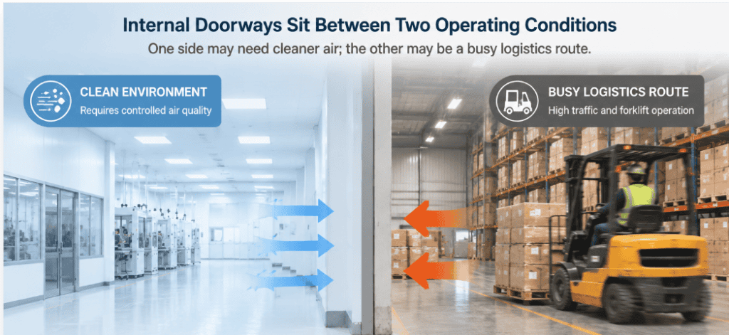 Why the Problem Often Appears at Internal Doorways