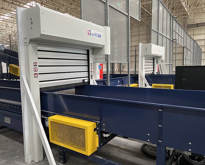 airport cargo security roller shutter doors