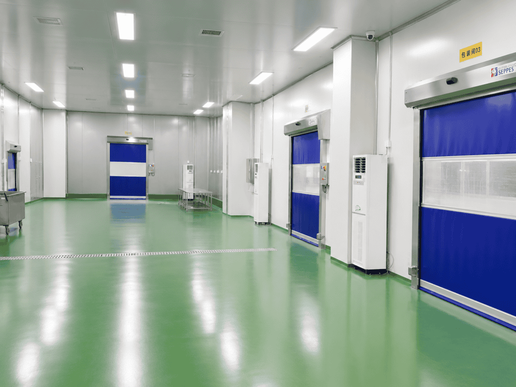 food processing room doors