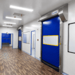 high speed clean room doors
