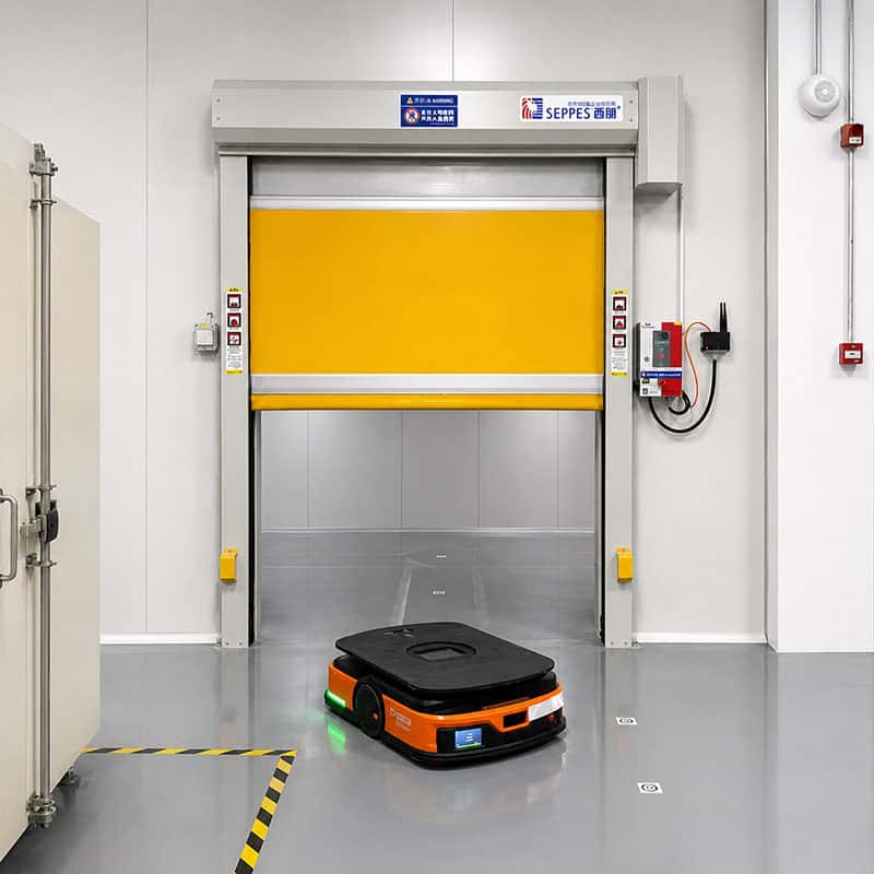 high speed coiling door