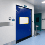high speed zipper door