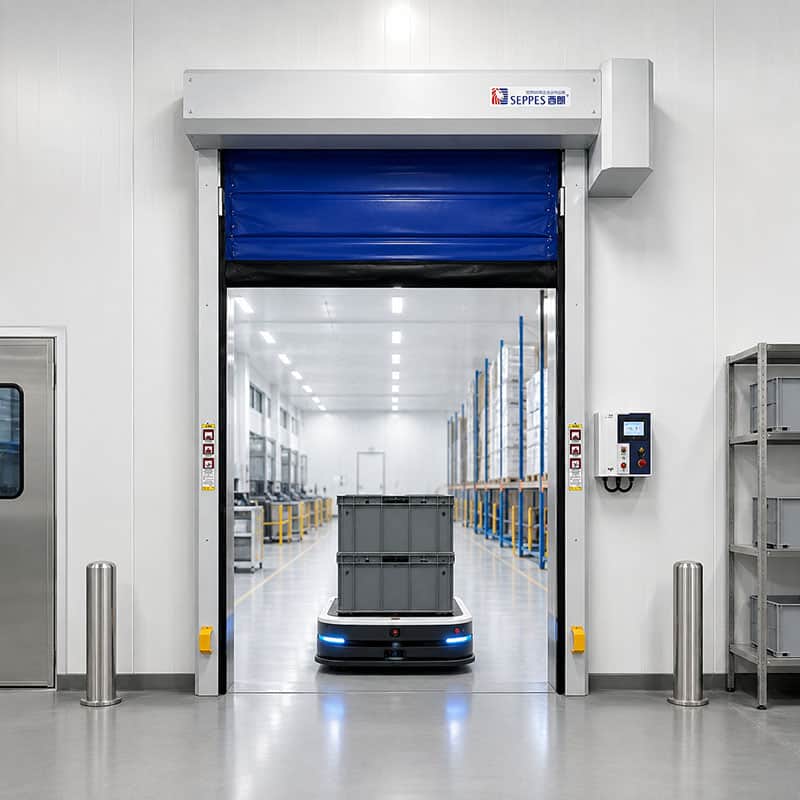 industrial high speed coiling door