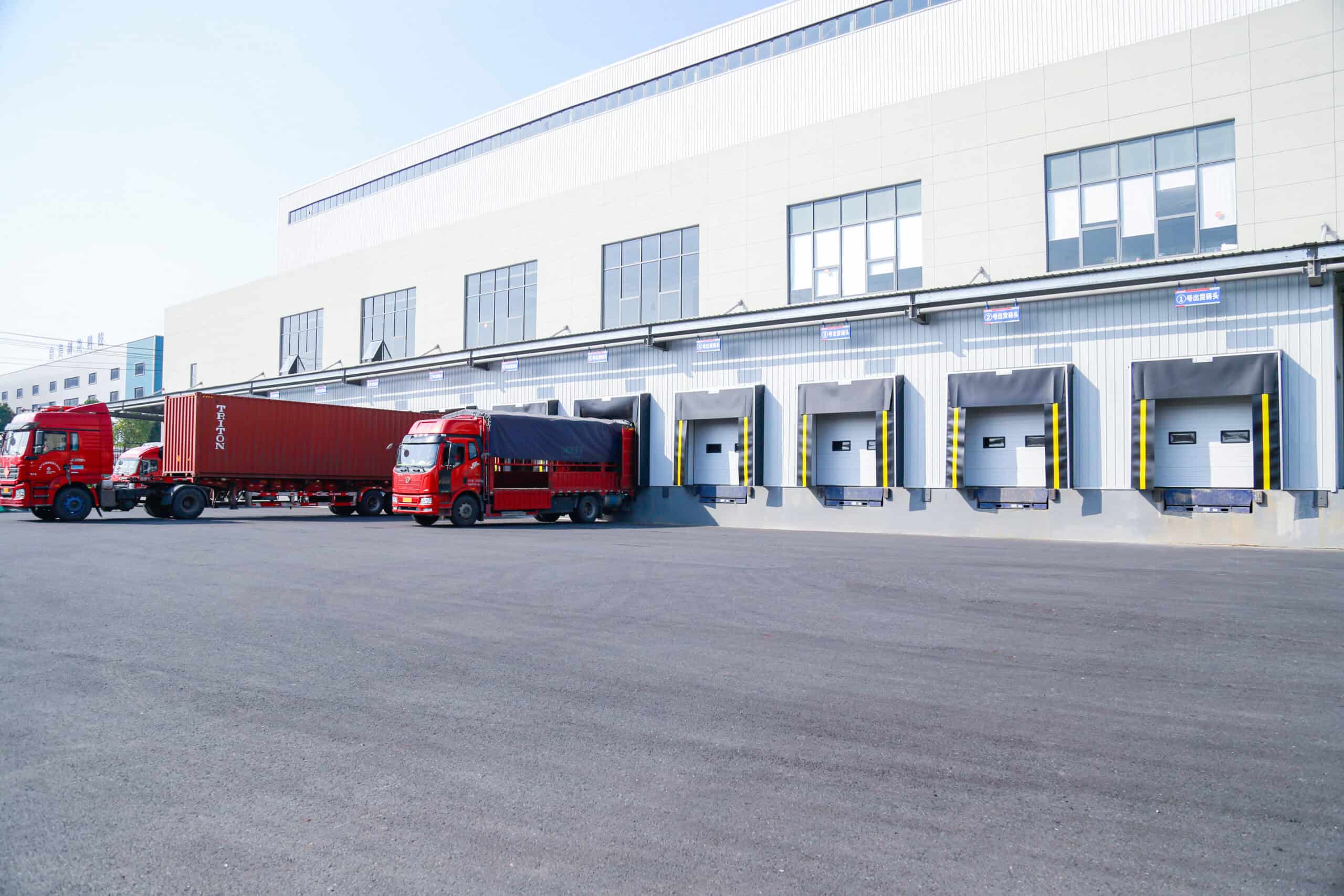 SEPPES loading dock and sectional door project