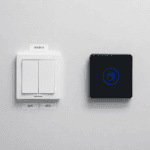non-contact switch for high speed clean room doors