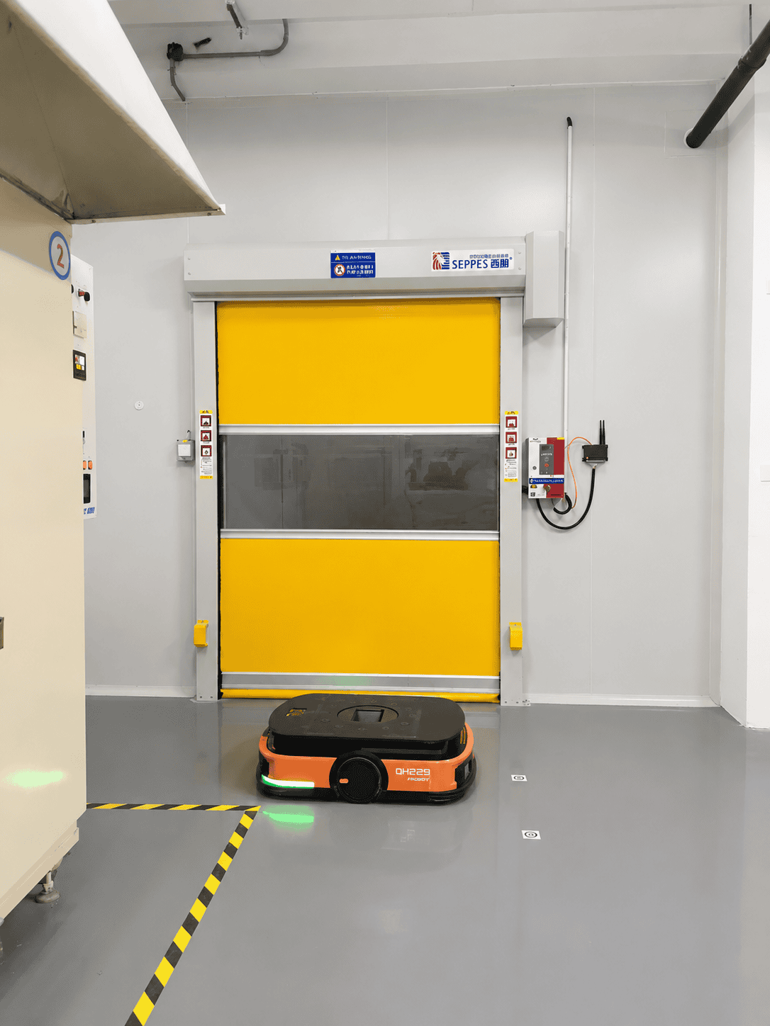 SEPPES industrial door automation integration