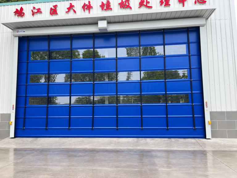 high speed fold-up door