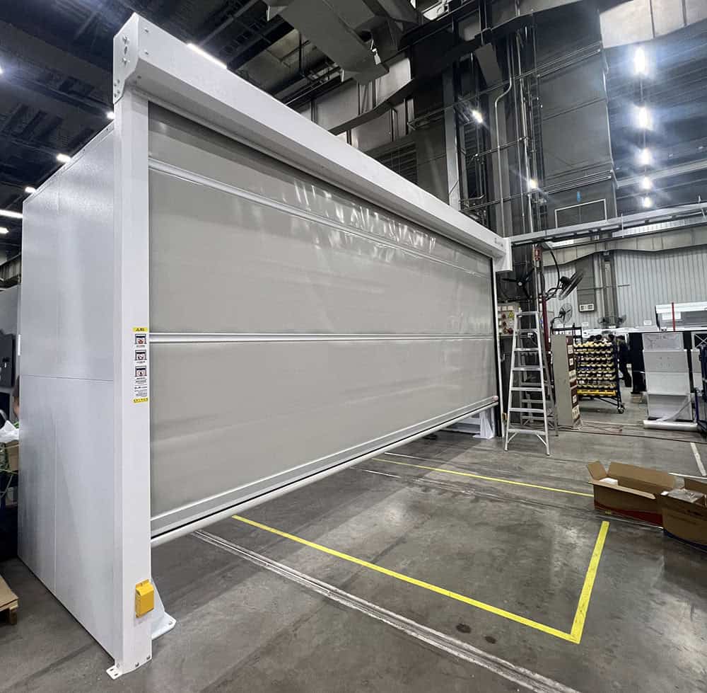 machine safety roll up door