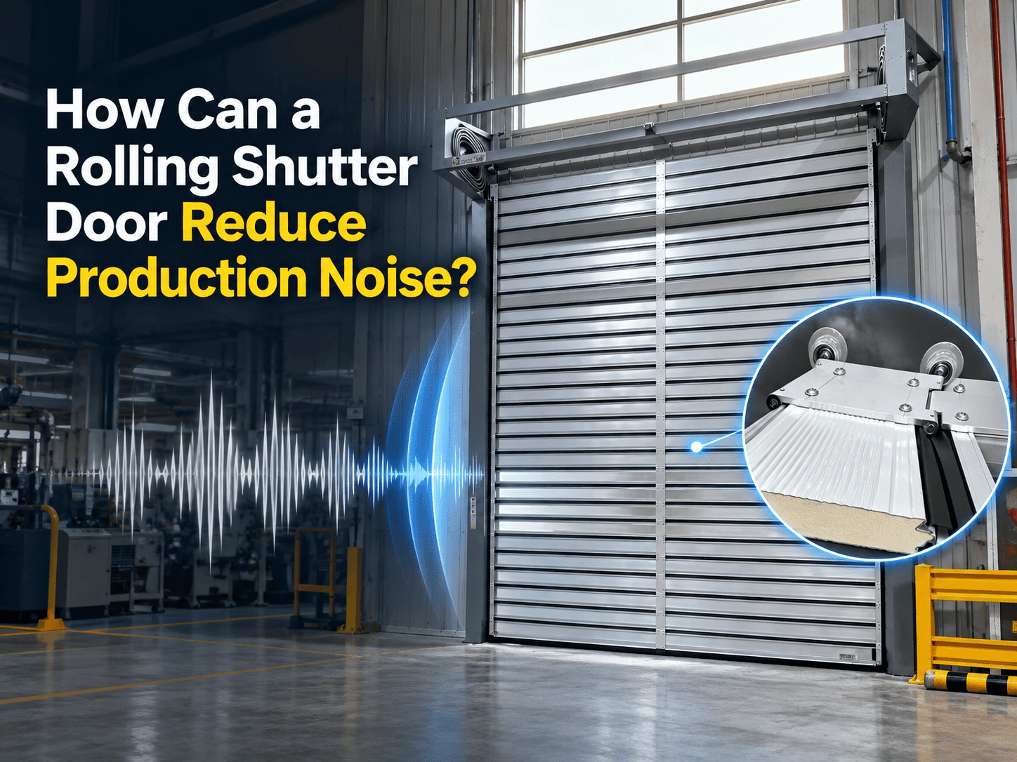 How Can a Rolling tion Noise?Produc Shutter Door Reduce