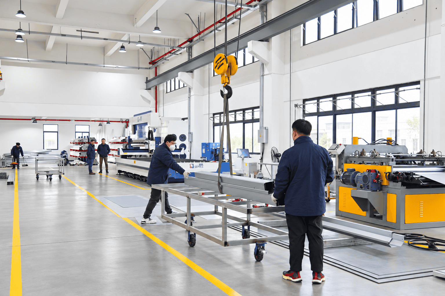 Sheet metal production