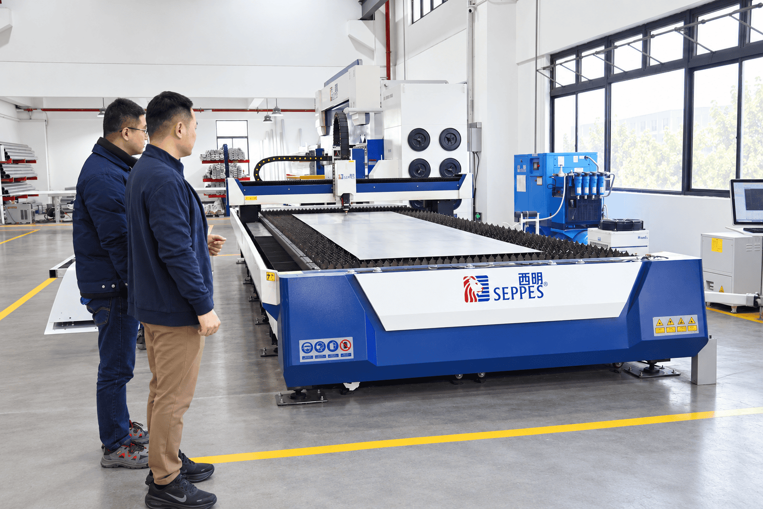 Laser cutting equipment