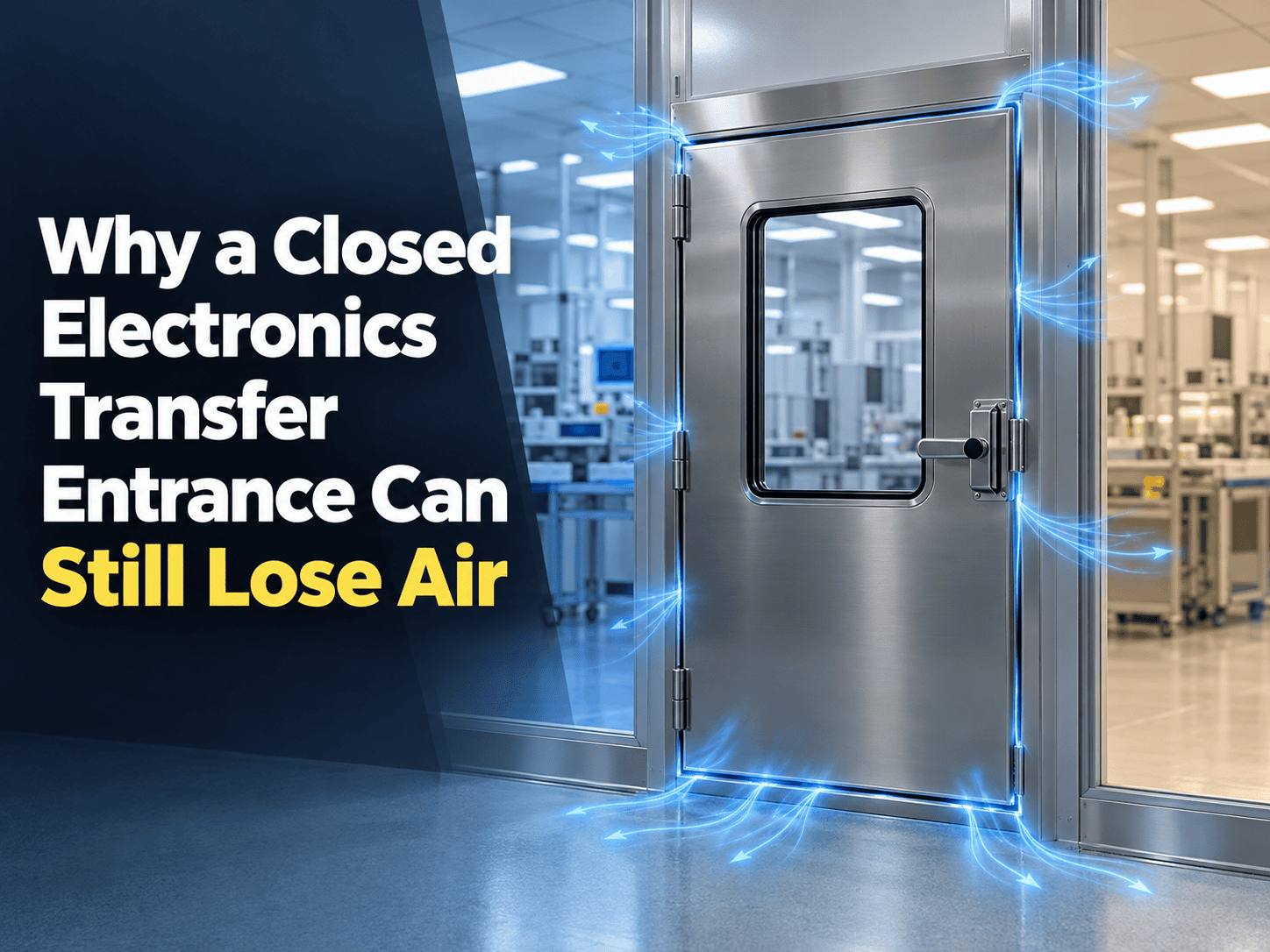 Why a Closed Electronics Transfer Entrance Can Still Lose Air