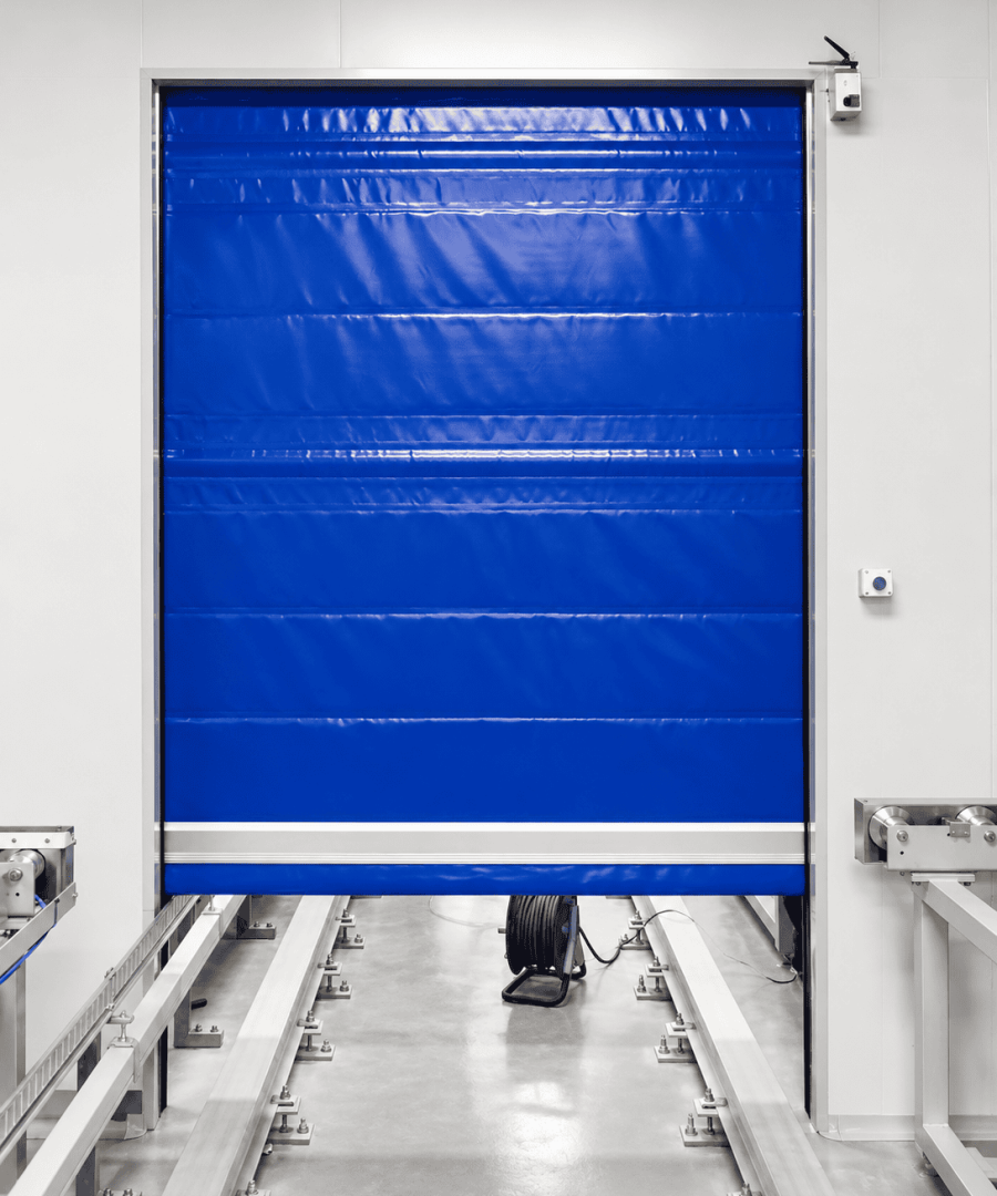 Brush-Sealed Insulated High-Speed Door