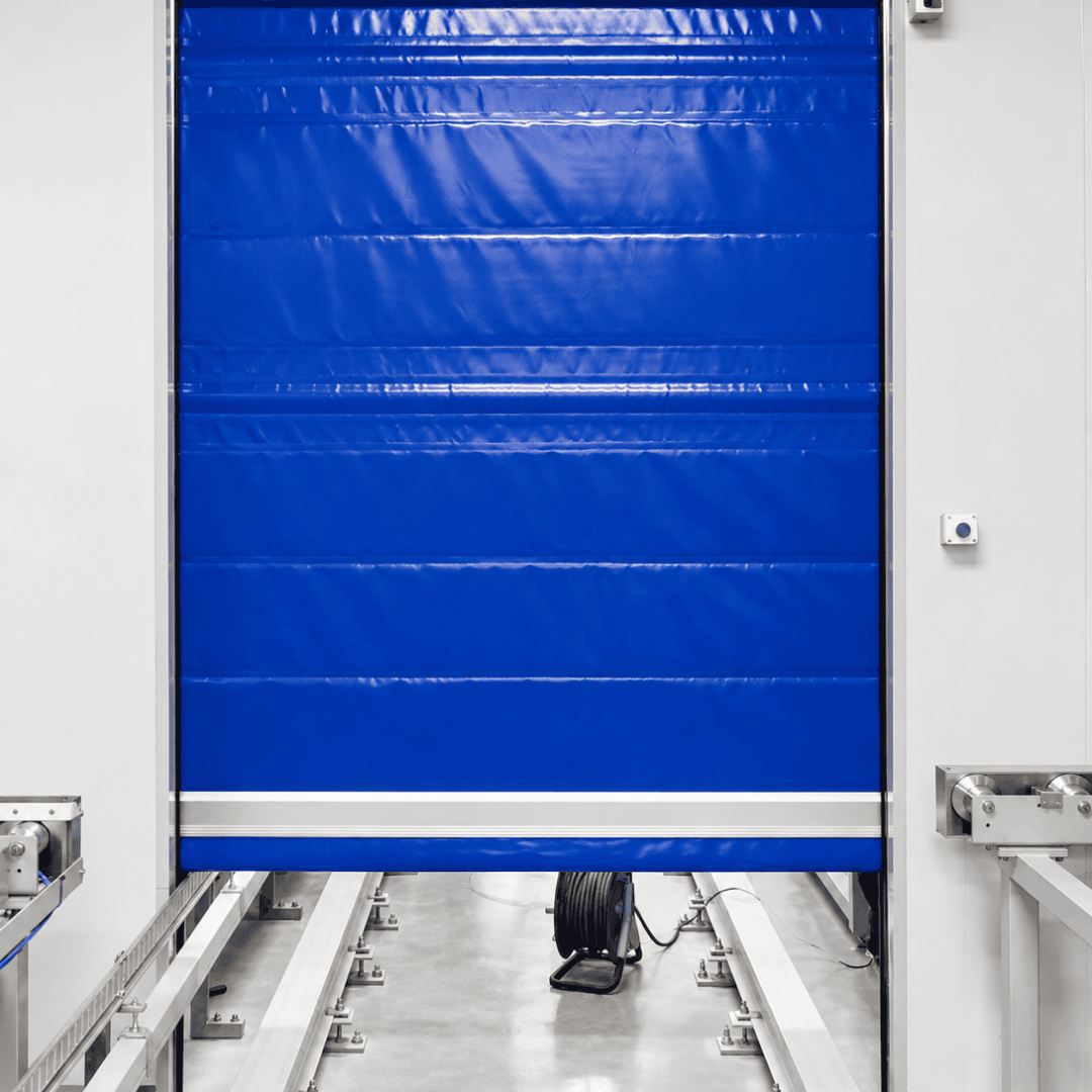 Brush-Sealed Insulated High-Speed Door