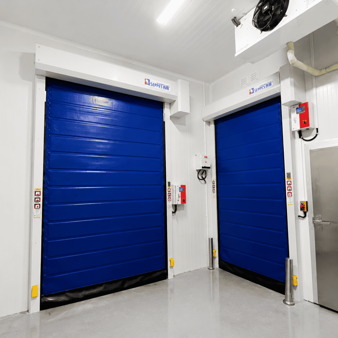 Zipper-Sealed Insulated High-Speed Door