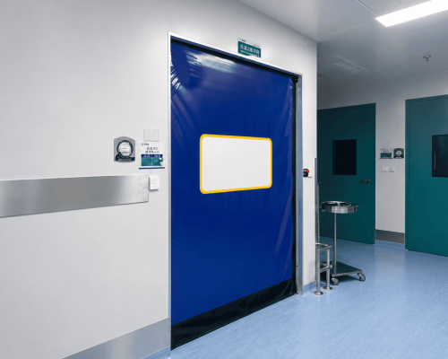 high speed zipper door